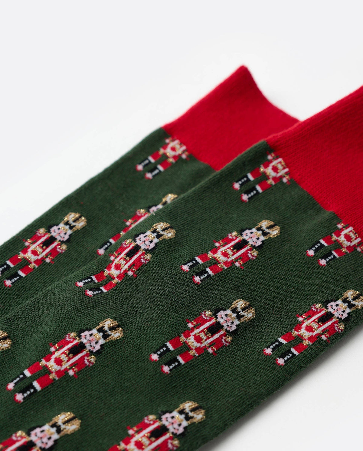 Nutcracker Men's Christmas Socks in Tin, One Size - 2 pairs - Admas
