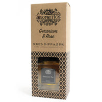 REED DIFFUSER - GERANIUM & ROSE 200 ml - Made in England