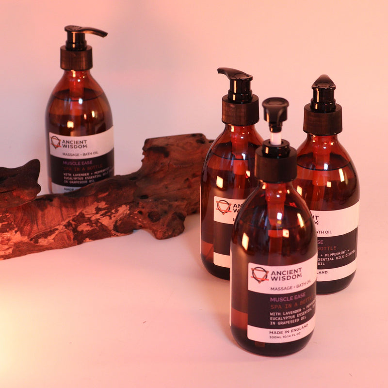 MASSAGE OLIJE Aromatherapie Badolie - Sensueel 300ml - Gemaakt in Engeland