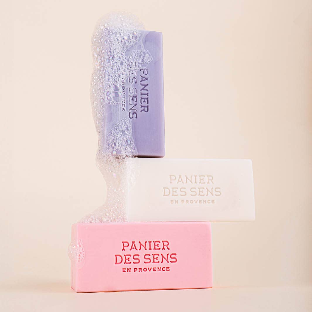 ENSEMBLE DE 3 SAVONS PARFUMÉS. 3x100g. MADE IN FRANCE - Parfait pour offrir