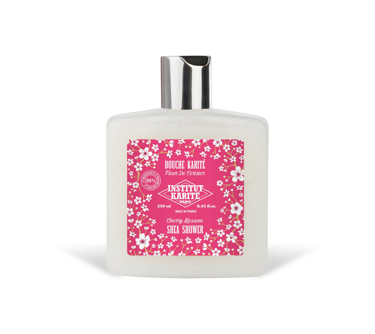 SHEA BUTTER CHERRY BLOSSOM SHOWER GEL. 250 mL. Made in France