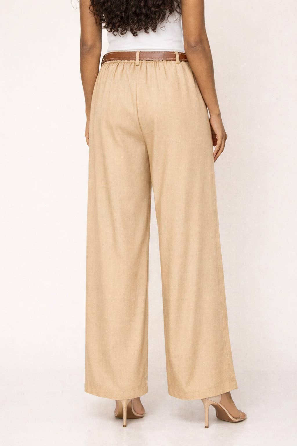 WIDE-LEG TROUSERS WITH ÉPURE FLOW BELT
