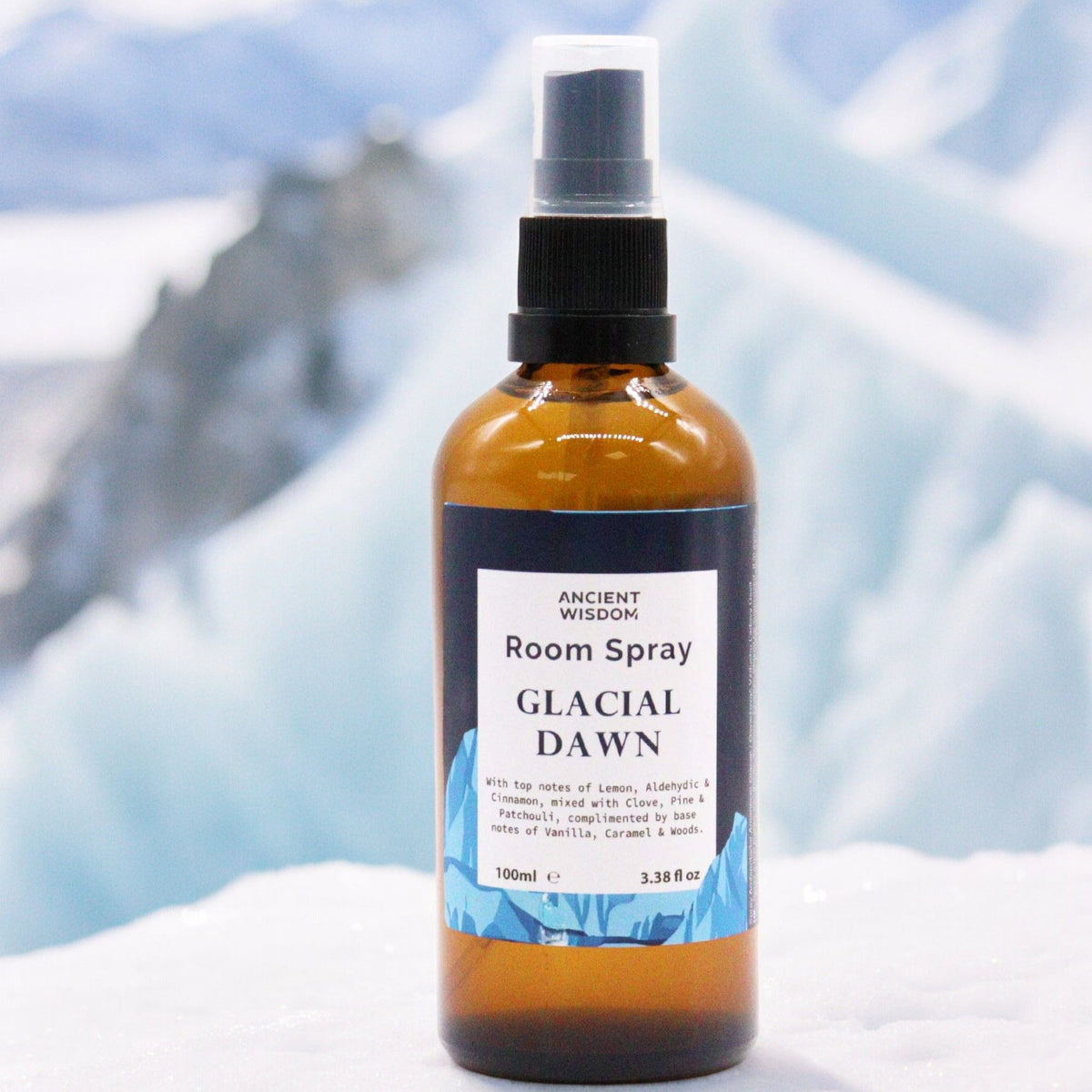 SPRAY D'AMBIANCE MAISON - Aube Glaciale 100ml - Fabriqué en Angleterre