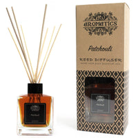 Difusor de aceites esenciales con varillas de pachulí 200 ml - Fabricado en Inglaterra