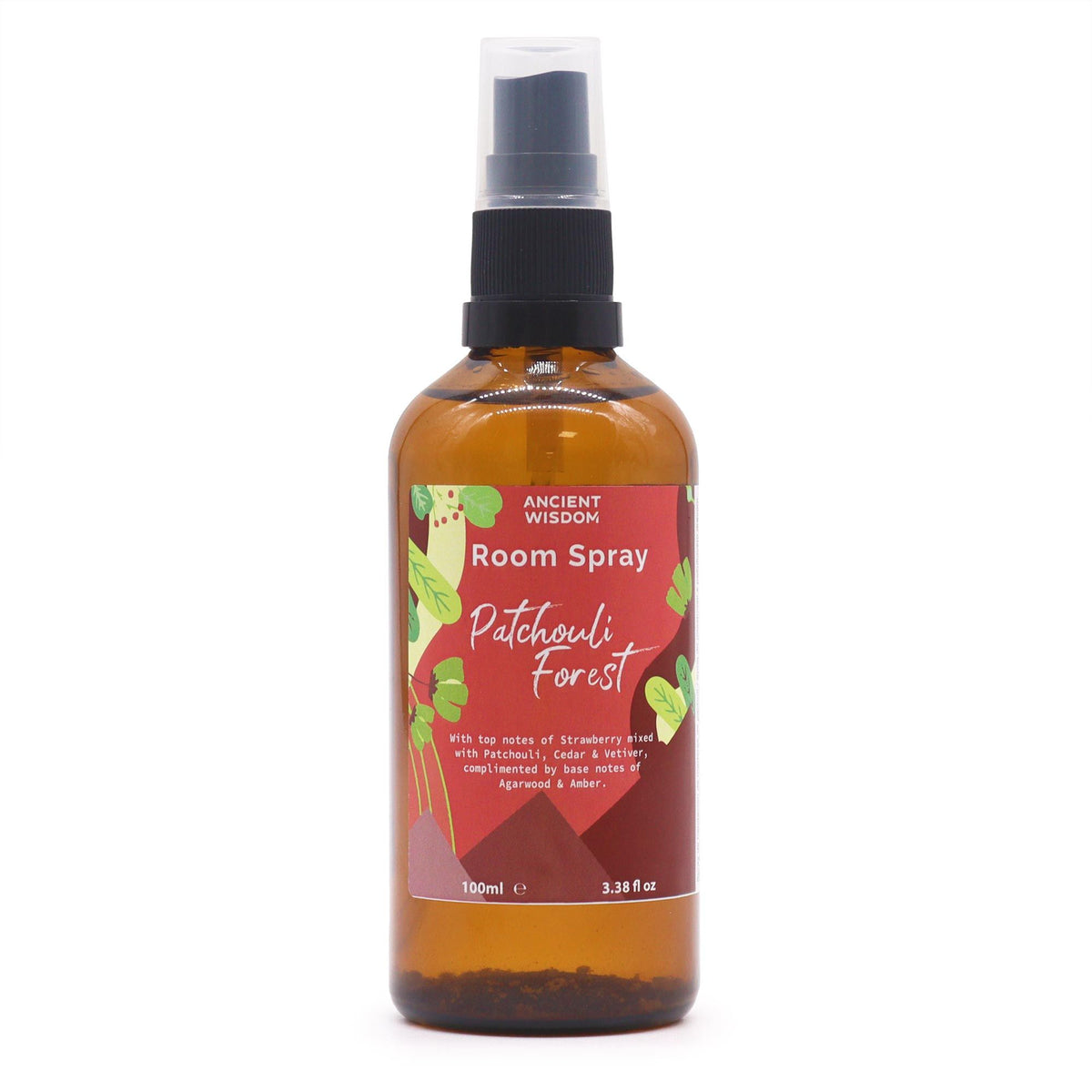 SPRAY D'AMBIANCE POUR LA MAISON - Forêt de Patchouli 100ml - Fabriqué en Angleterre