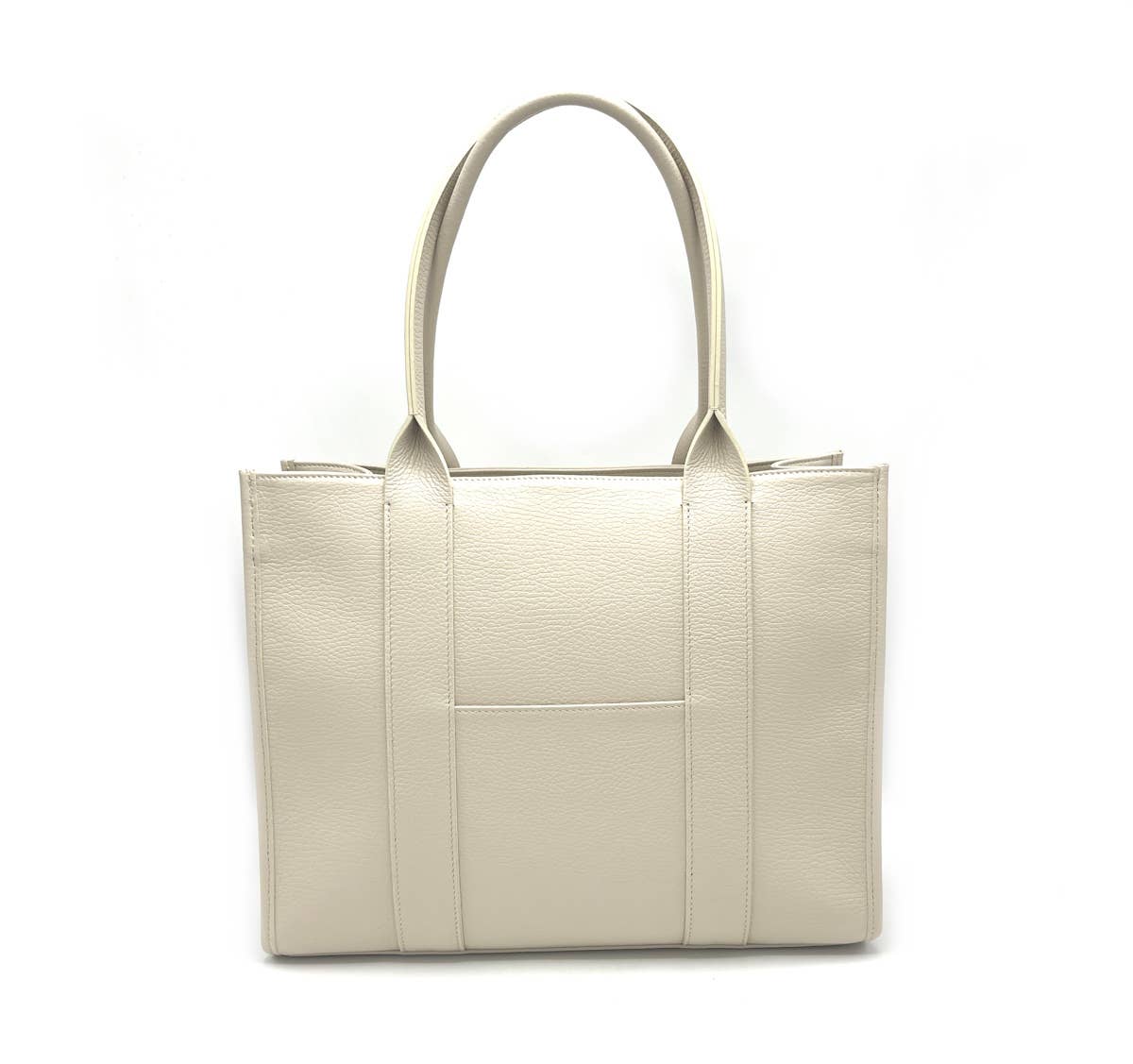 Sac cabas REGINA en cuir véritable. Fabriqué en Italie