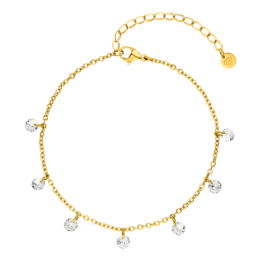 BRACELET LYNDA | Plaqué or 18 carats - Fabriqué en Allemagne