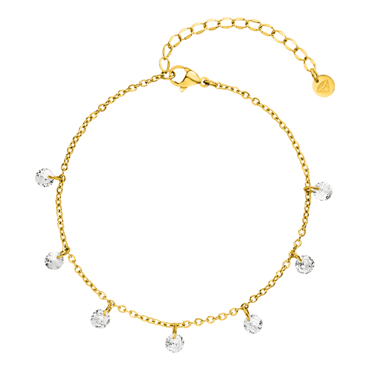 PULSEIRA LYNDA | Banhado a ouro 18K-Fabricado em Alemanha