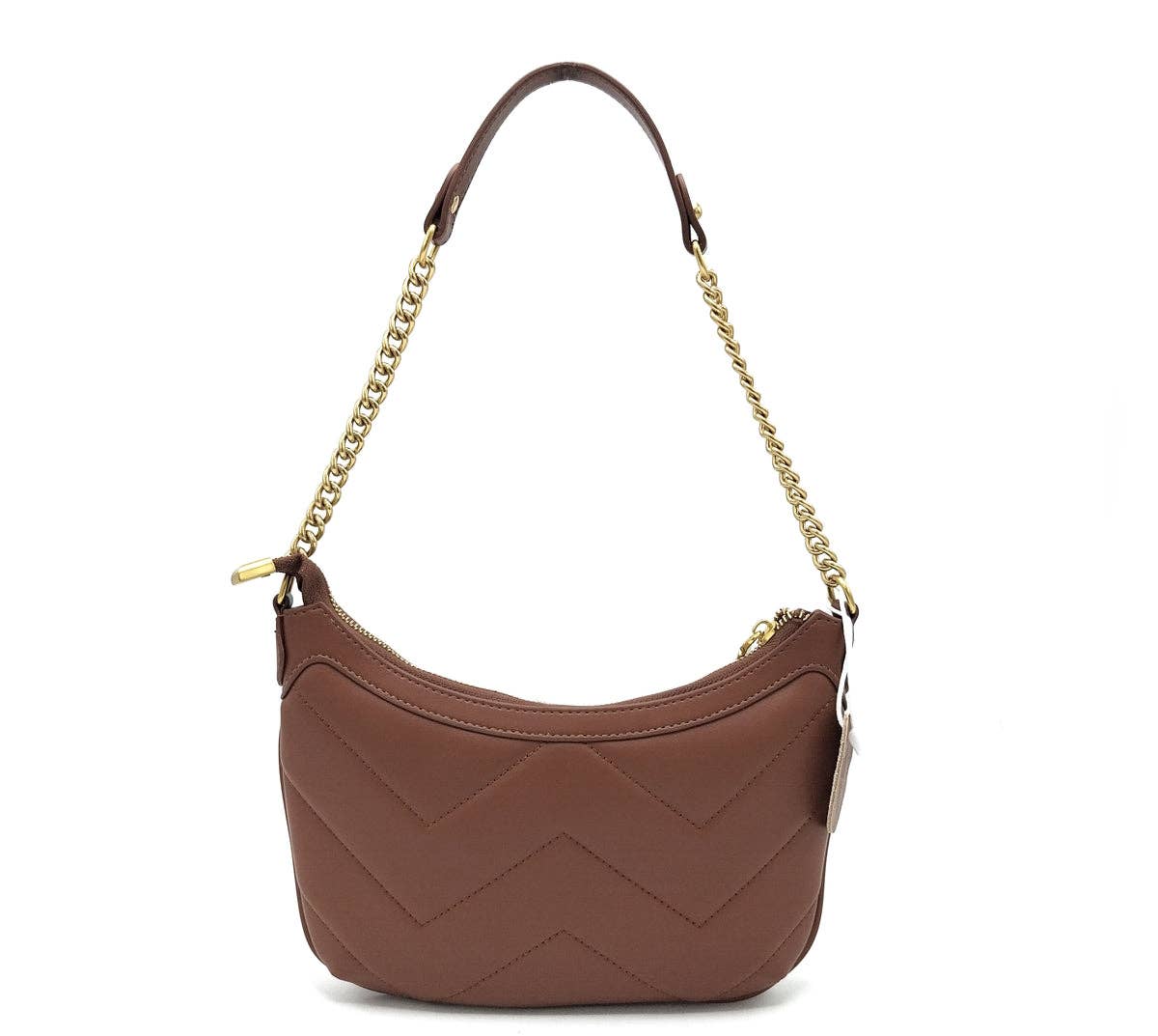 SAC BRUNA CHAÎNE - FABRIQUÉ EN ITALIE