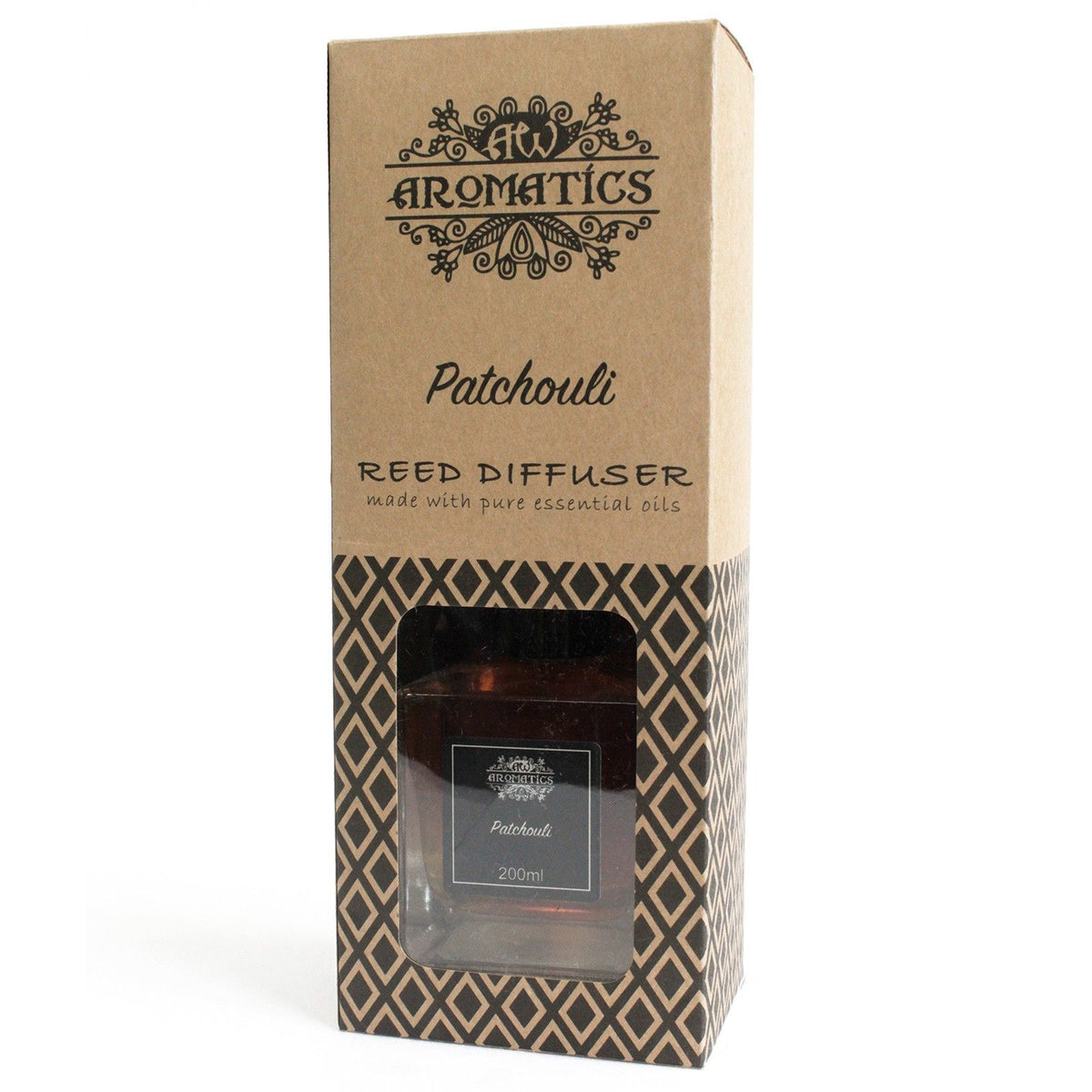 PATCHOULI REED DIFFUSER 200ML - Made in England