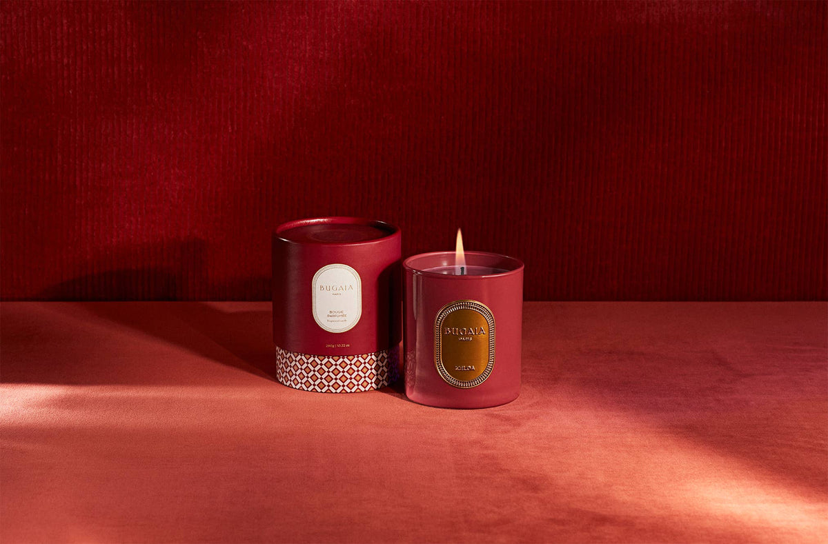 ZELDA BUGAIA PARIS SCENTED CANDLE .Made in France. Not tested on animals