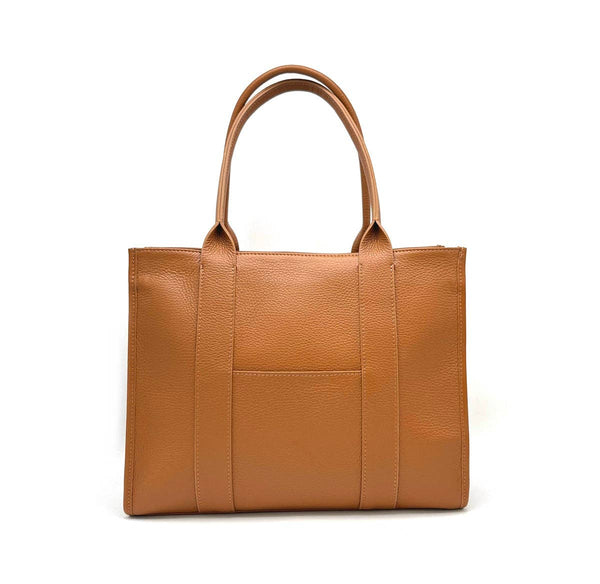 BOLSA DE COURO LEGÍTIMO - FEITA NA ITÁLIA - REGINA
