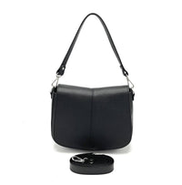 GENUINE LEATHER SHOULDER BAG. MADE IN ITALY