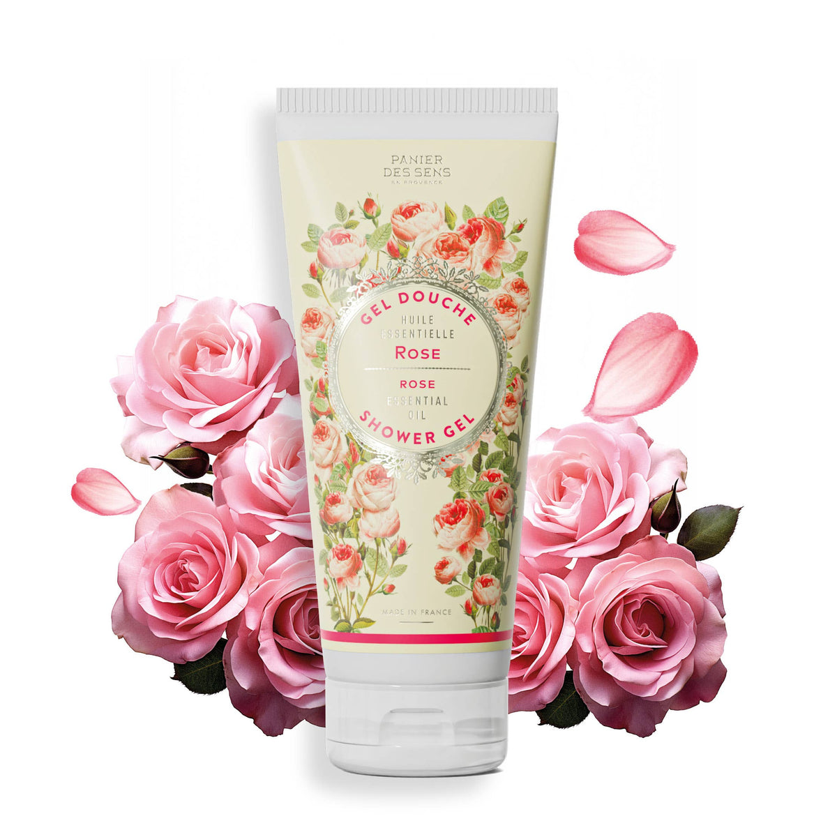 GEL DOUCHE 200 ml ROSE - Fabriqué en France