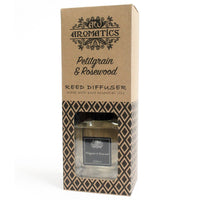 ESSENTIAL OIL REED DIFFUSER - PETITGRAIN & ROSEWOOD - 200ml - Made in England