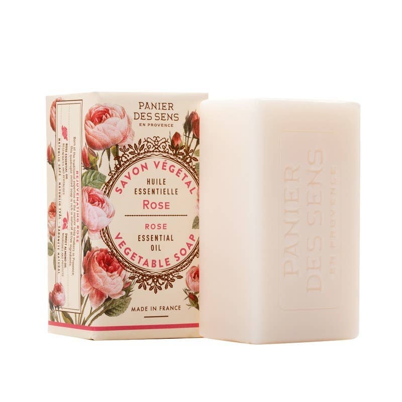 VEGETAL SOAP 150g ROSE - Made in France