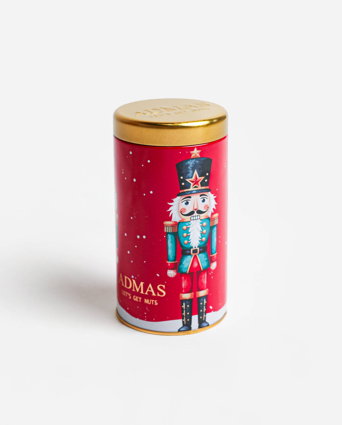 Nutcracker Men's Christmas Socks in Tin, One Size - 2 pairs - Admas
