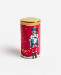 Nutcracker Men's Christmas Socks in Tin, One Size - 2 pairs - Admas
