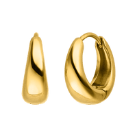 KATE 18K Gold Plated Earrings - 12mm - Made in Germany