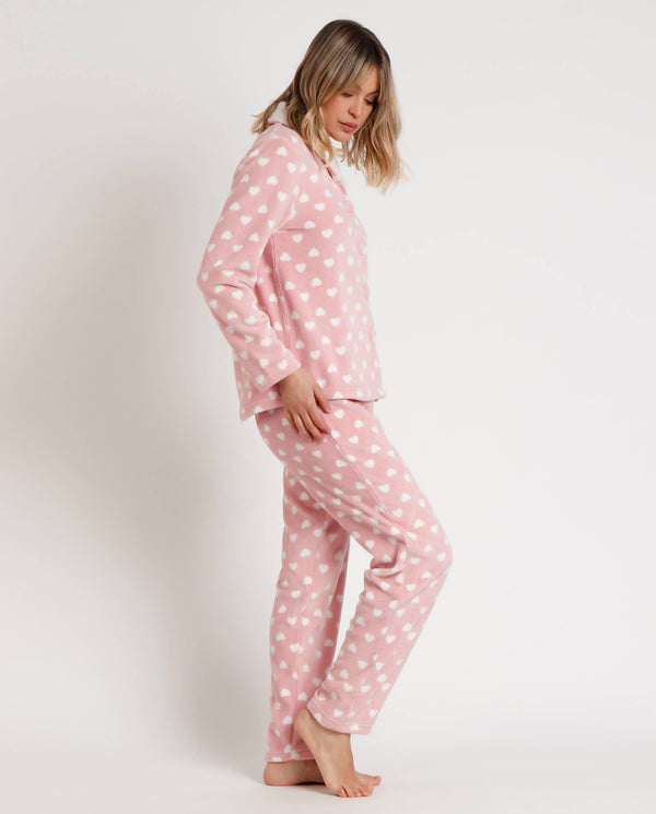 PYJAMA L`AMOUR BOUTONS CŒUR ADMAS