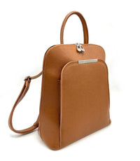 GENUINE LEATHER BACKPACK FOR WOMEN. MADE IN ITALY