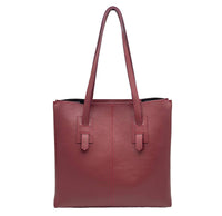 GENUINE LEATHER TOTE BAG. MADE IN ITALY - SOPHIA