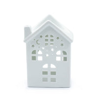 ESSENTIAL OIL AND WAX MELT BURNER - COZY HOME - White