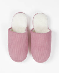 Pantufa Feminina Admas Rosa com Forro Aconchegante