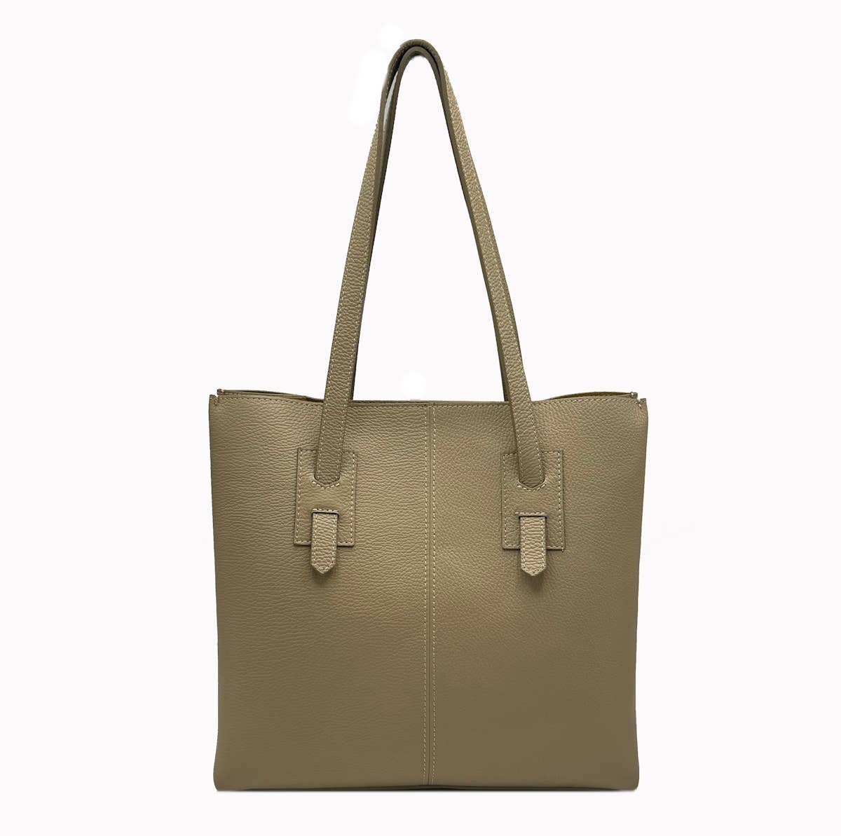 SOPHIA LEATHER TOTE BAG. MADE IN ITALY