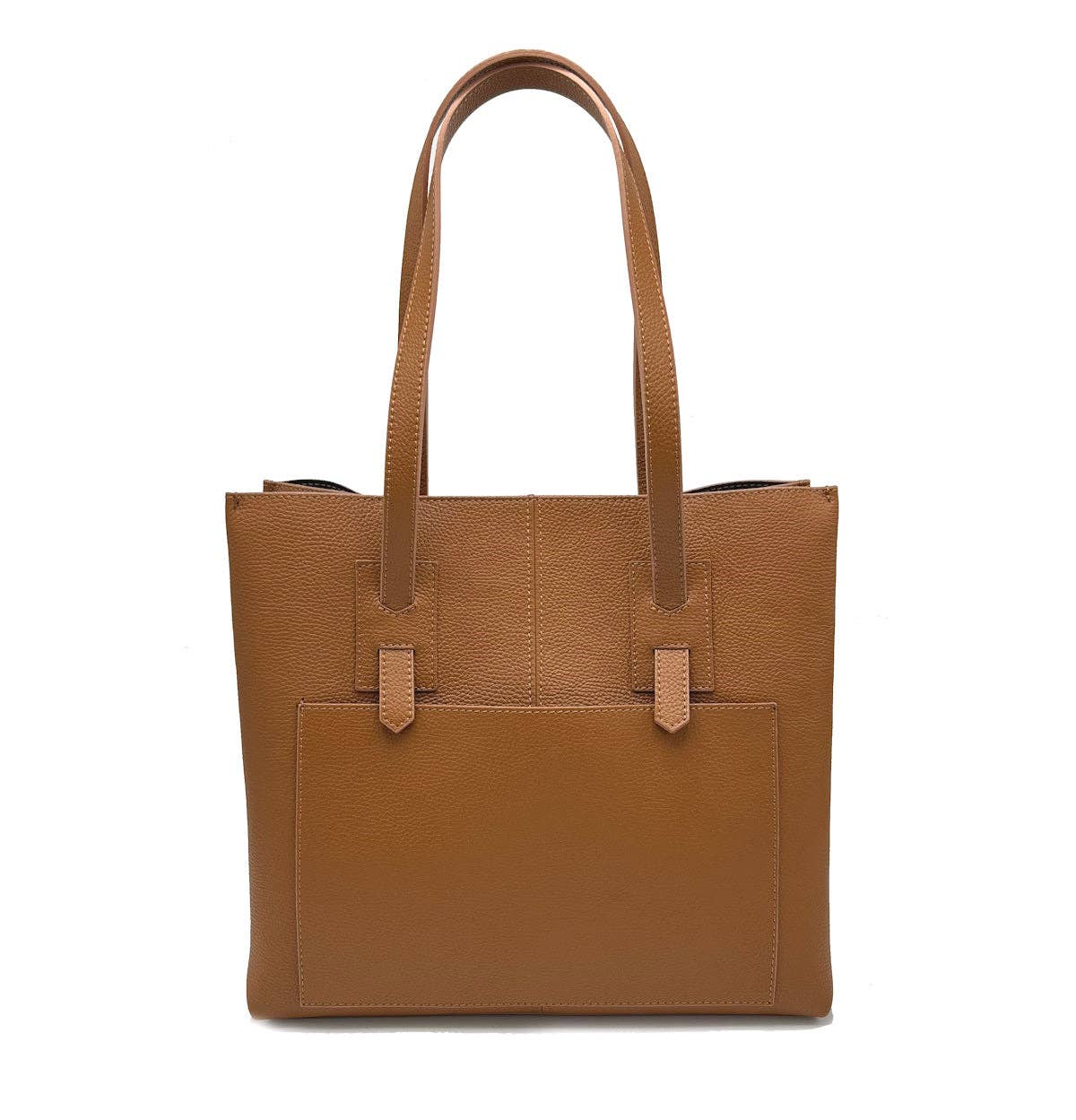 SOPHIA LEATHER TOTE BAG. MADE IN ITALY