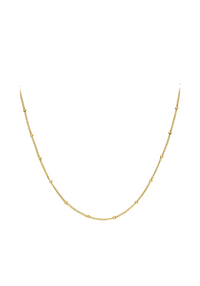 COLAR  DOTS Banhado a ouro 18K - Fabricado em Alemanha