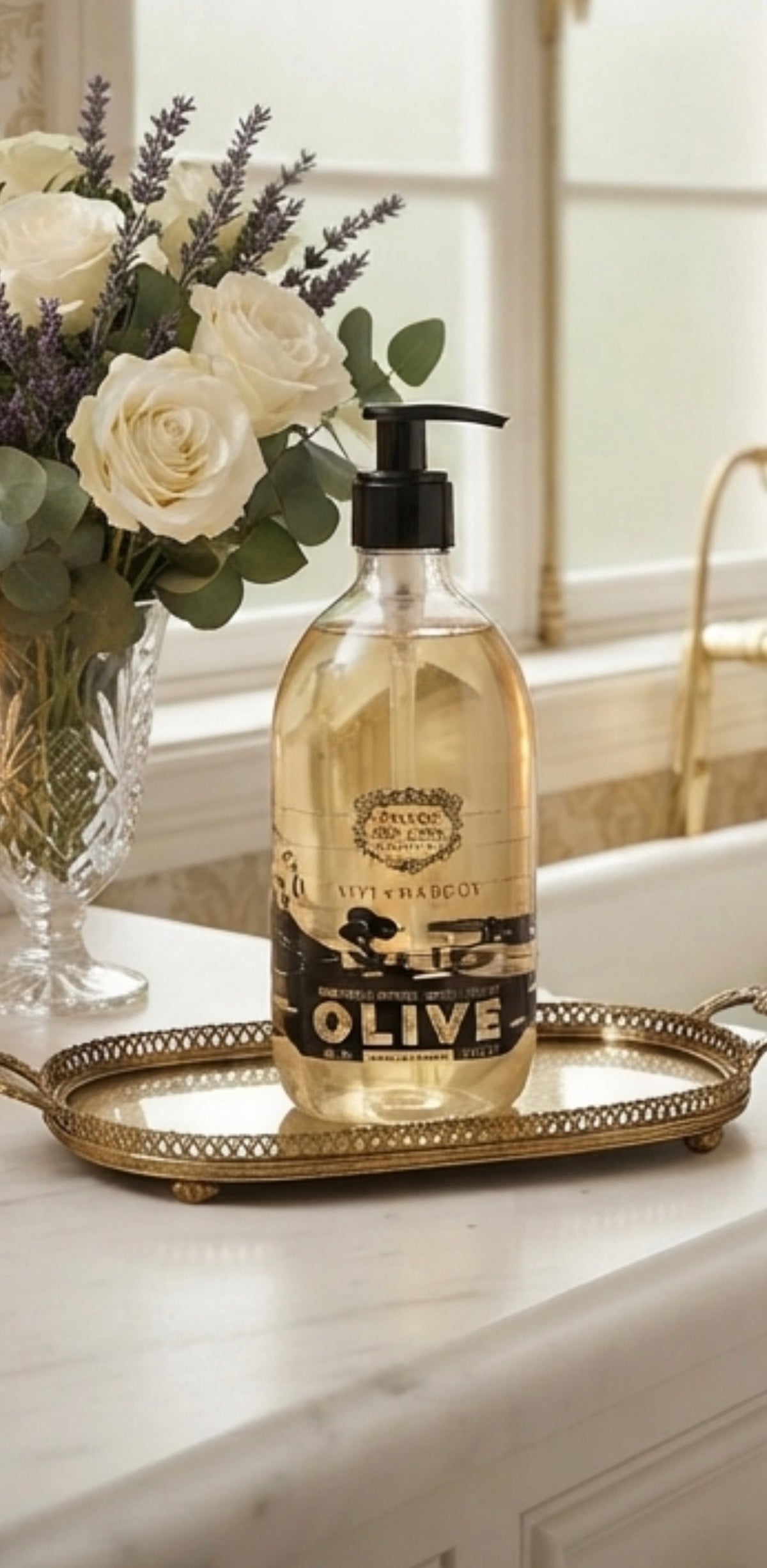 SAVON LIQUIDE DE MARSEILLE OLIVE - Fabriqué en France