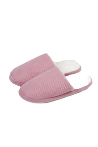 Pantufa Feminina Admas Rosa com Forro Aconchegante