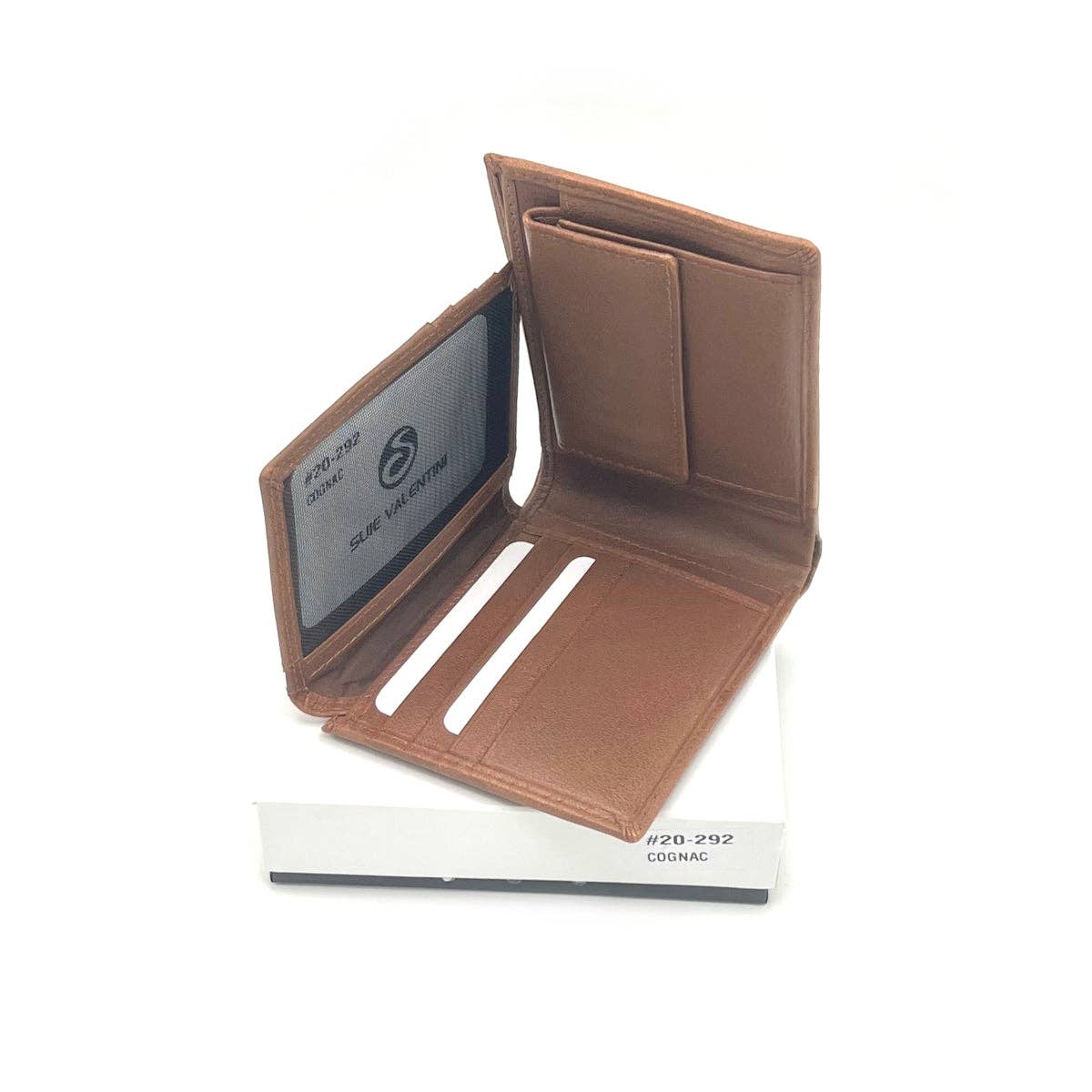 CLASSIC MEN'S GENUINE LEATHER WALLET. MADE IN ITALY.