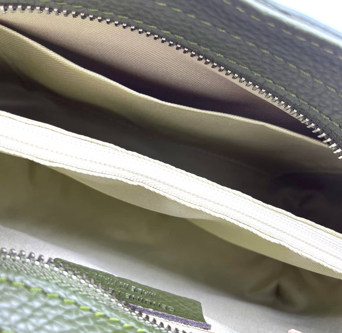 JESSICA LEATHER SHOULDER BAG. MADE IN ITALY
