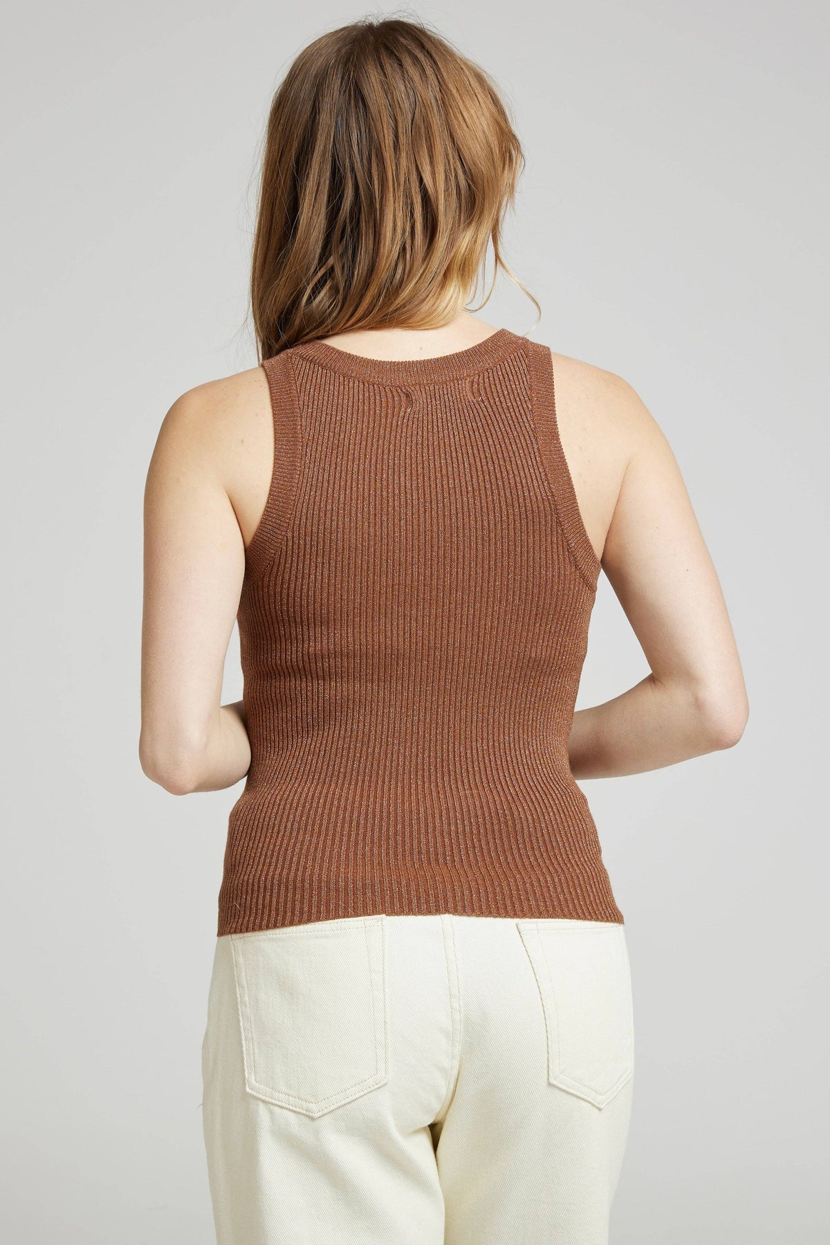 SPARKLY KNIT TANK TOP