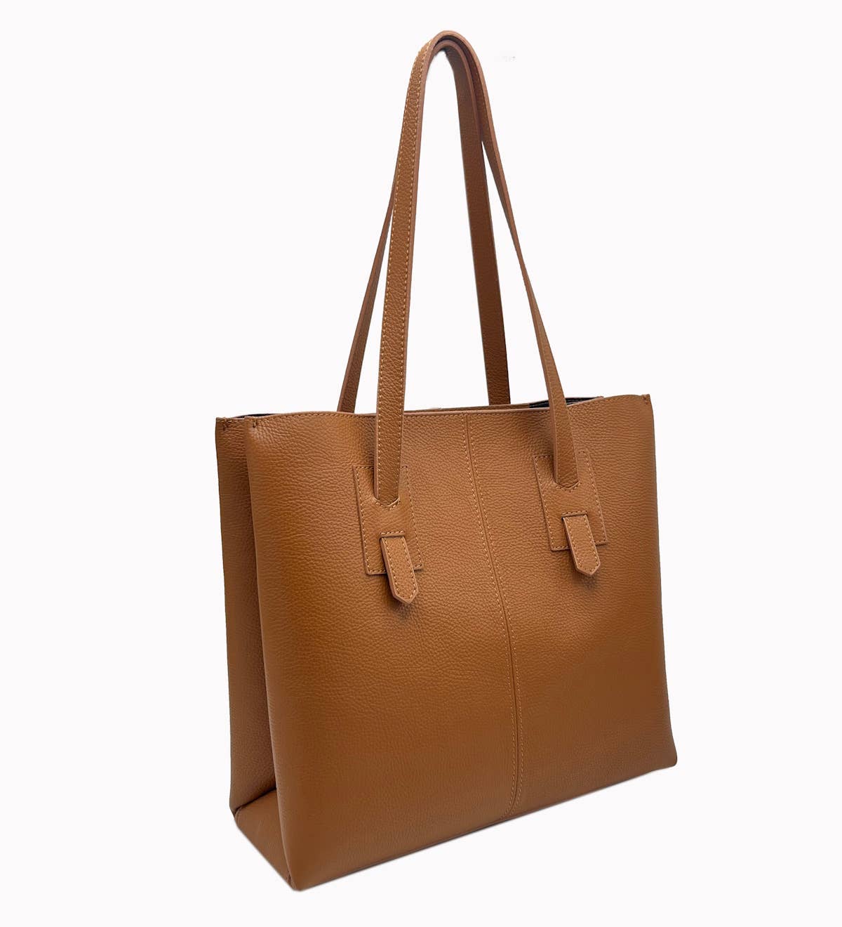 SOPHIA LEATHER TOTE BAG. MADE IN ITALY