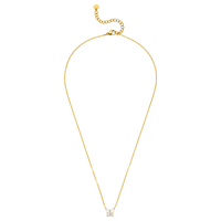 COLGANTE DE MARIPOSA BRILLANTE | Plated en oro de 18 quilates. Hecho en Alemania