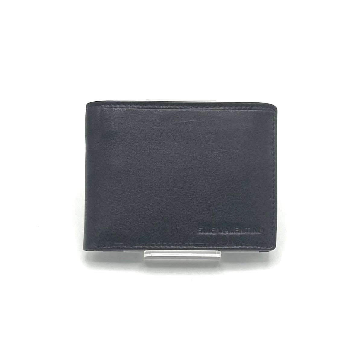 CLASSIC MEN'S GENUINE LEATHER WALLET. MADE IN ITALY.
