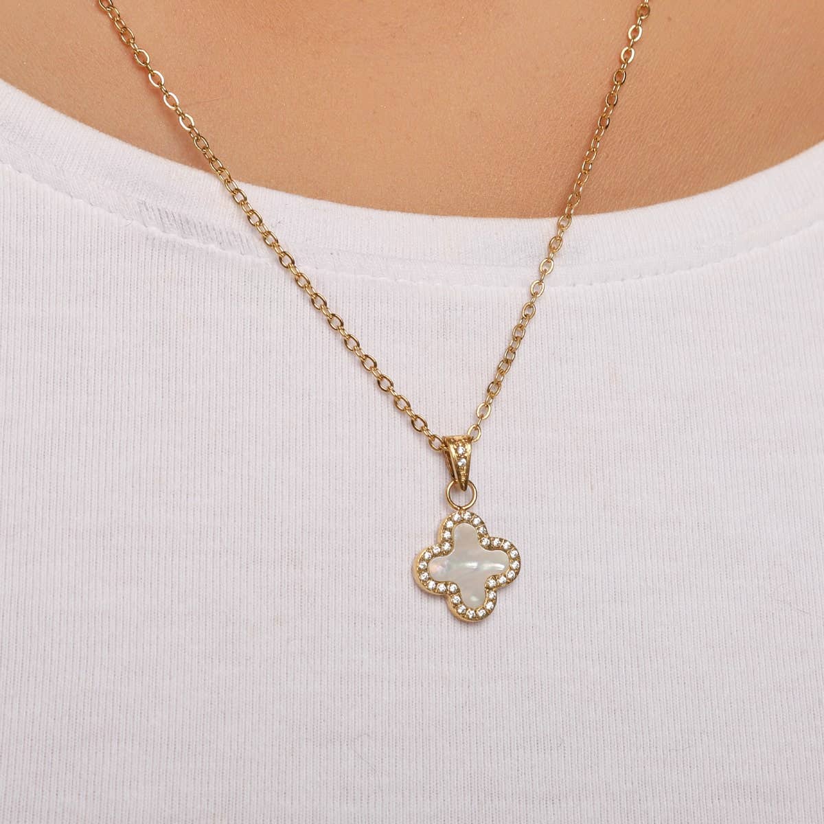 COLLIER GLOW COVER ARGENT Fabriqué en Allemagne