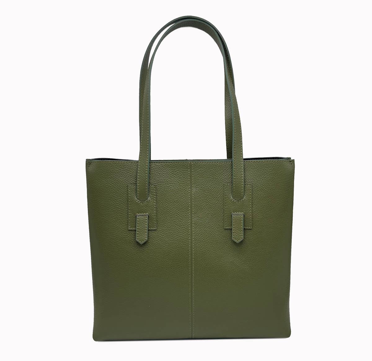 SOPHIA LEATHER TOTE BAG. MADE IN ITALY
