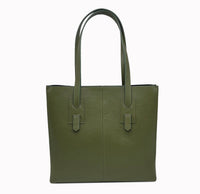 GENUINE LEATHER TOTE BAG. MADE IN ITALY - SOPHIA