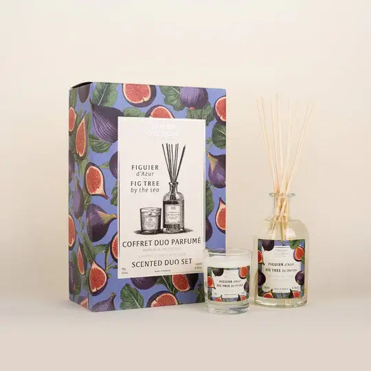 Difusor e vela perfumada Figo Provença. Panier des sens Paris