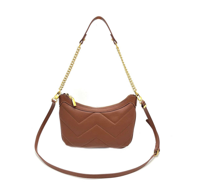 BOLSA BRUNA CORRENTE - FEITA NA ITÁLIA