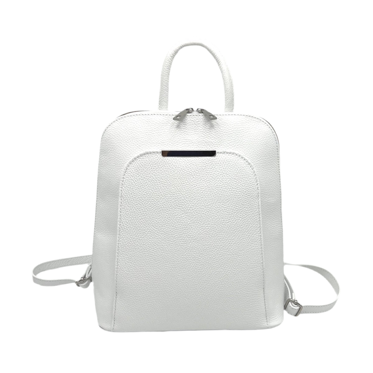 OLÍVIA GENUINE LEATHER BACKPACK FOR WOMEN. MADE IN ITALY
