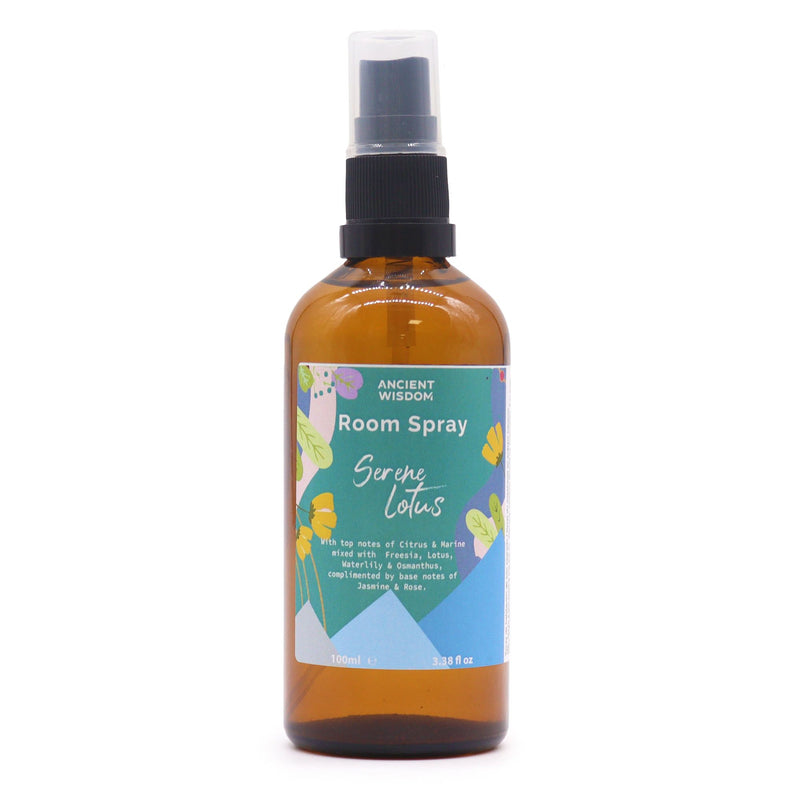 HUISROOM SPRAY - Serene Lotus 100ml - Gemaakt in Engeland