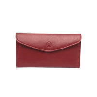 Cartera para mujer de cuero auténtico.